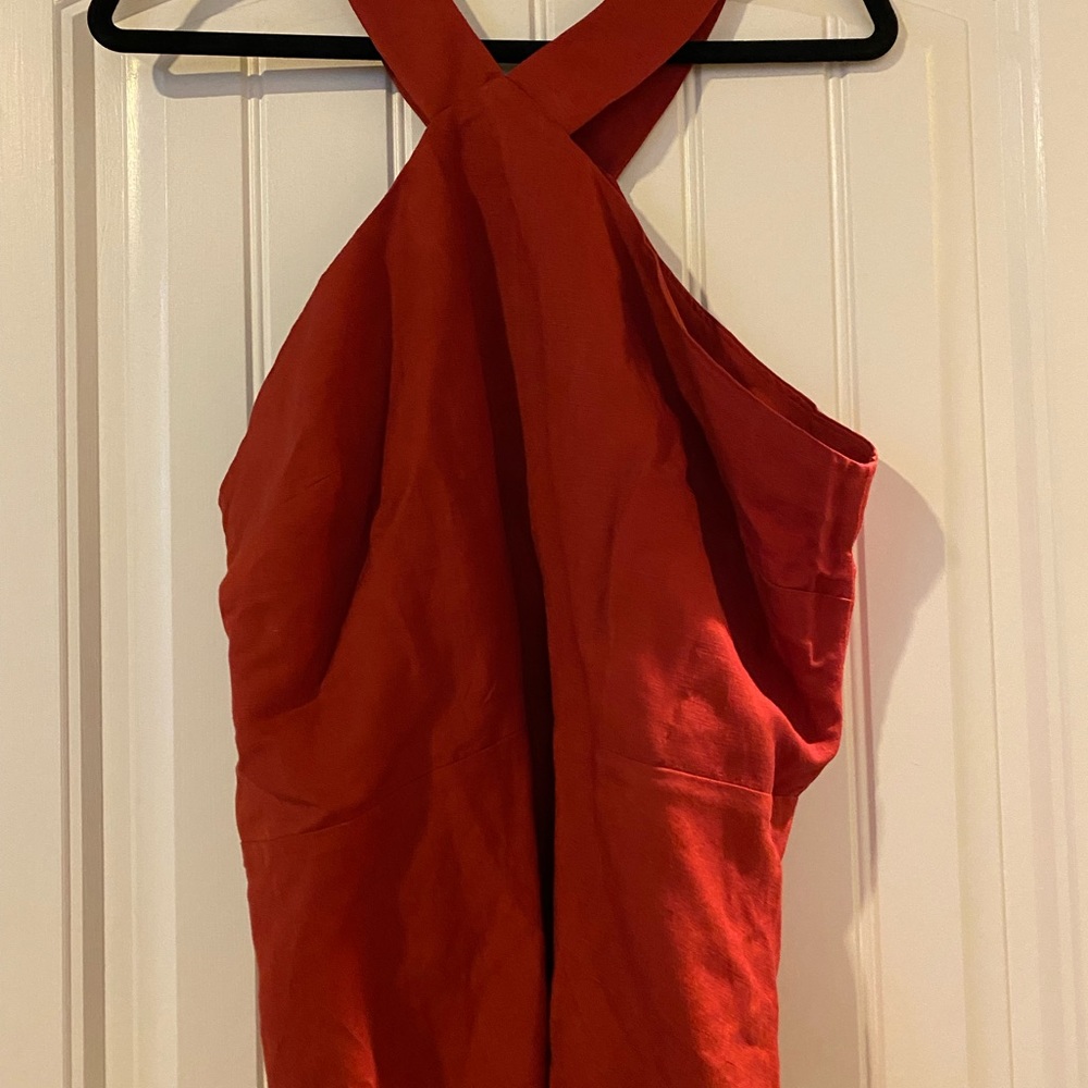 Red halter